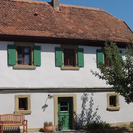 Pilger- und Radlerherberge Herberge im Hofhaus Colmberg Exterior foto