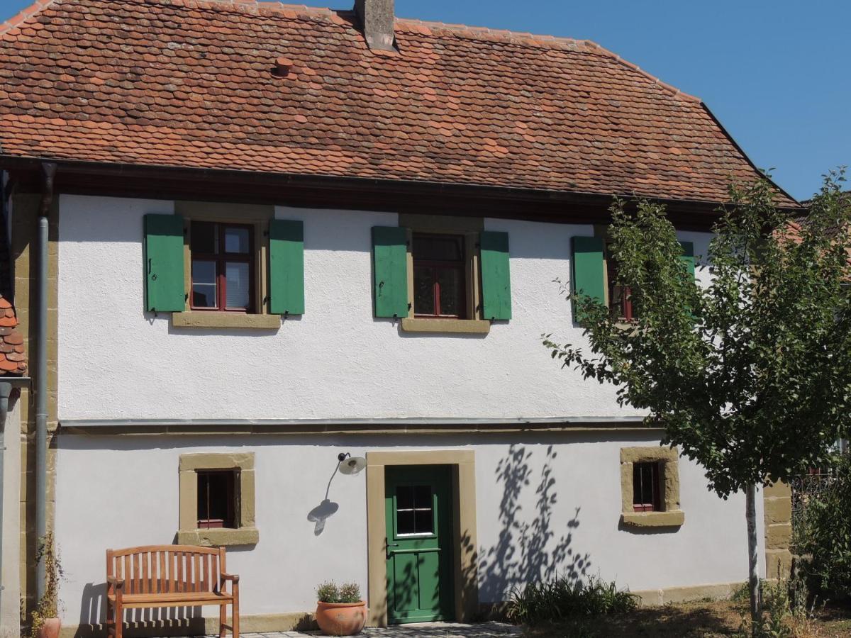 Pilger- und Radlerherberge Herberge im Hofhaus Colmberg Exterior foto